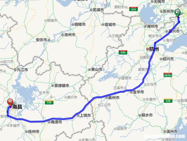 丽水到江西有多少时间 浙江丽水到江西多少公里