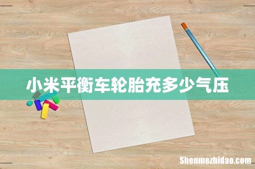 小米平衡车轮胎充多少气压