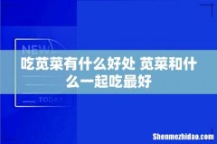 吃苋菜有什么好处 苋菜和什么一起吃最好