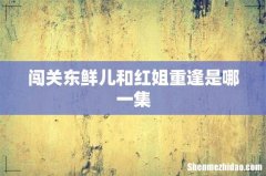 闯关东鲜儿和红姐重逢是哪一集