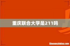 重庆联合大学是211吗