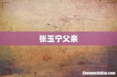 张玉宁父亲