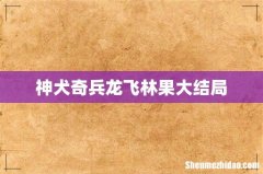 神犬奇兵龙飞林果大结局