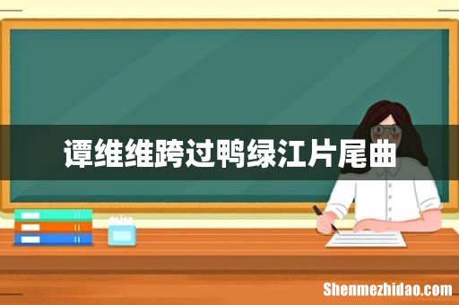 谭维维跨过鸭绿江片尾曲