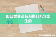 凹凸世界奈特洛斯几几年出生的