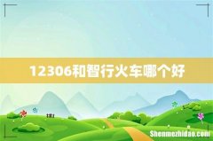 12306和智行火车哪个好