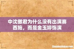 中沈傲君为什么没有出演赛西施，而是金玉婷饰演