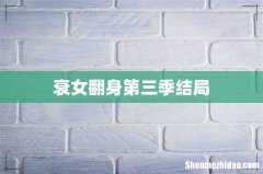 衰女翻身第三季结局