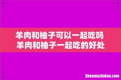 羊肉和柚子可以一起吃吗 羊肉和柚子一起吃的好处