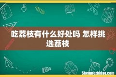 吃荔枝有什么好处吗 怎样挑选荔枝