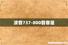 波音737-800载客量
