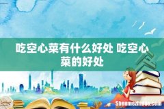 吃空心菜有什么好处 吃空心菜的好处