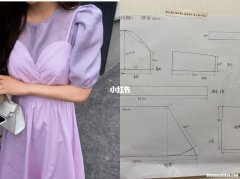 怎么裁剪时装莲衣裙 怎么裁剪时装莲衣裙图片