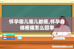 怀孕哪儿哪儿都疼,怀孕身体疼痛怎么回事