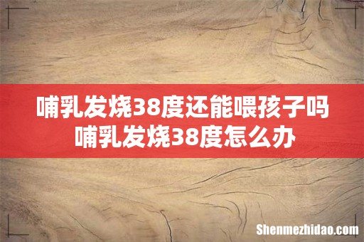 哺乳发烧38度还能喂孩子吗 哺乳发烧38度怎么办