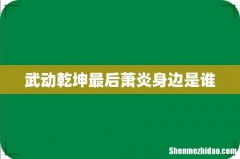 武动乾坤最后萧炎身边是谁