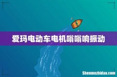 爱玛电动车电机嗡嗡响振动