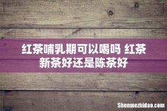 红茶哺乳期可以喝吗 红茶新茶好还是陈茶好