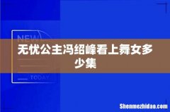 无忧公主冯绍峰看上舞女多少集