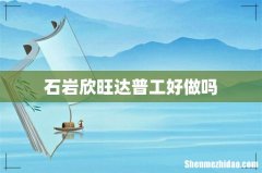 石岩欣旺达普工好做吗