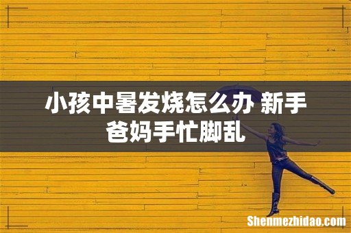 小孩中暑发烧怎么办 新手爸妈手忙脚乱