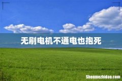 无刷电机不通电也抱死