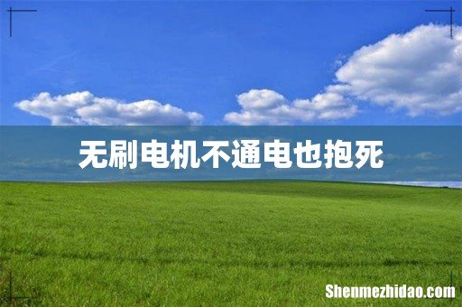 无刷电机不通电也抱死