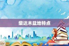 柴达木盆地特点