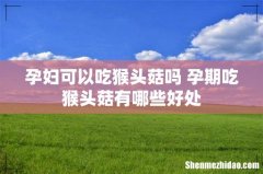 孕妇可以吃猴头菇吗 孕期吃猴头菇有哪些好处