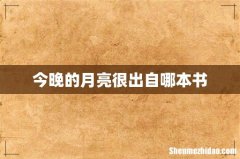 今晚的月亮很出自哪本书