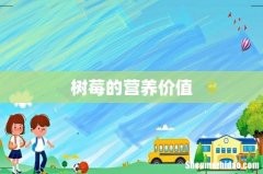 树莓的营养价值