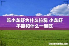 吃小龙虾为什么拉稀 小龙虾不能和什么一起吃