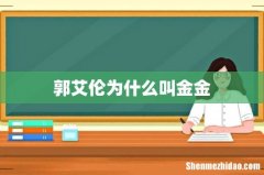 郭艾伦为什么叫金金