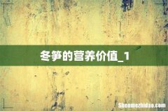 冬笋的营养价值_1