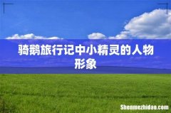 骑鹅旅行记中小精灵的人物形象
