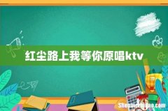 红尘路上我等你原唱ktv