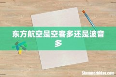 东方航空是空客多还是波音多