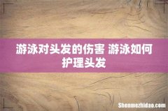 游泳对头发的伤害 游泳如何护理头发