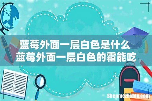 蓝莓外面一层白色是什么 蓝莓外面一层白色的霜能吃下去吗