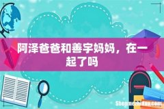 阿泽爸爸和善宇妈妈，在一起了吗