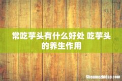 常吃芋头有什么好处 吃芋头的养生作用