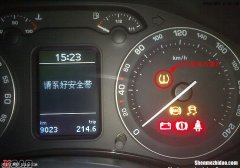 新速腾的气压指示灯明了怎么办 新速腾的气压指示灯明了怎么办呢