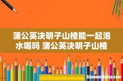蒲公英决明子山楂能一起泡水喝吗 蒲公英决明子山楂泡水的好处
