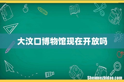 大汶口博物馆现在开放吗