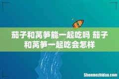 茄子和莴笋能一起吃吗 茄子和莴笋一起吃会怎样