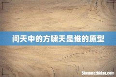 问天中的方啸天是谁的原型