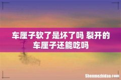 车厘子软了是坏了吗 裂开的车厘子还能吃吗