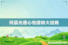 何晨光唐心怡接吻大结局