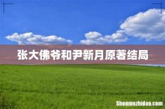 张大佛爷和尹新月原著结局