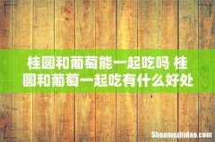 桂圆和葡萄能一起吃吗 桂圆和葡萄一起吃有什么好处